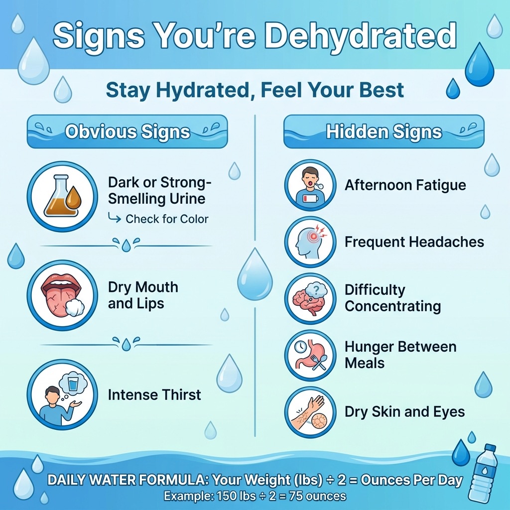 Why You're Always Dehydrated (And How to Fix It)