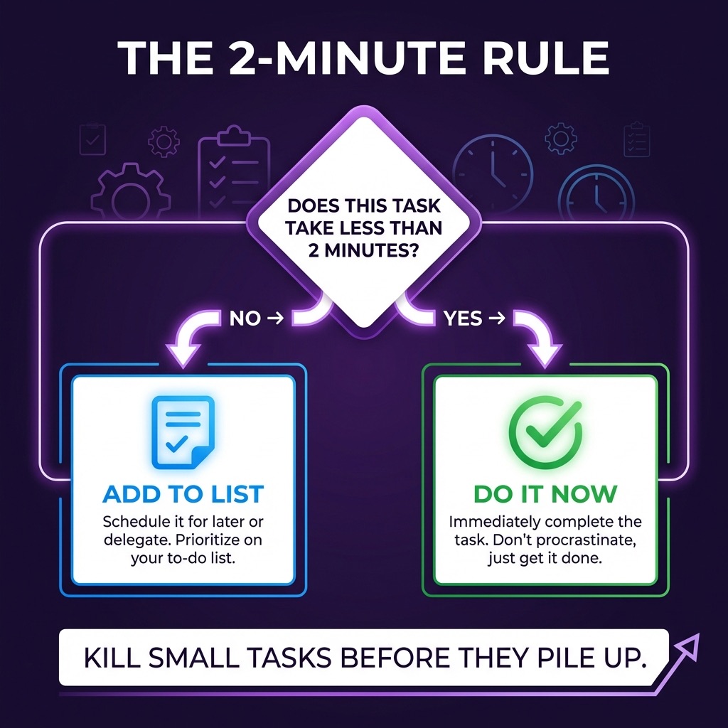 The 2-Minute Rule That Changed How I Work